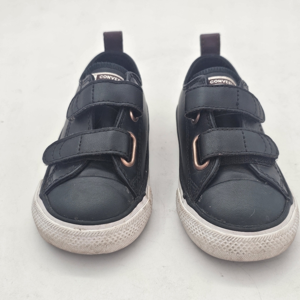 Converse Chuck Taylor All Star 2V Toddlers Sneakers Black Infant Size 7 - Picture 5 of 10